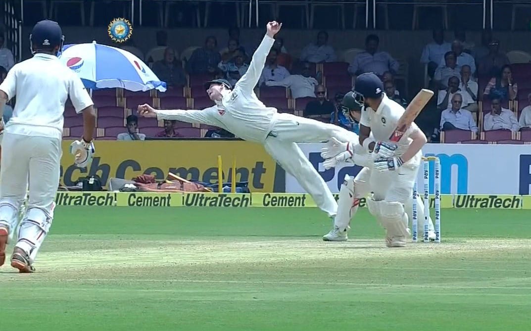 Steve Smith Great Catch.