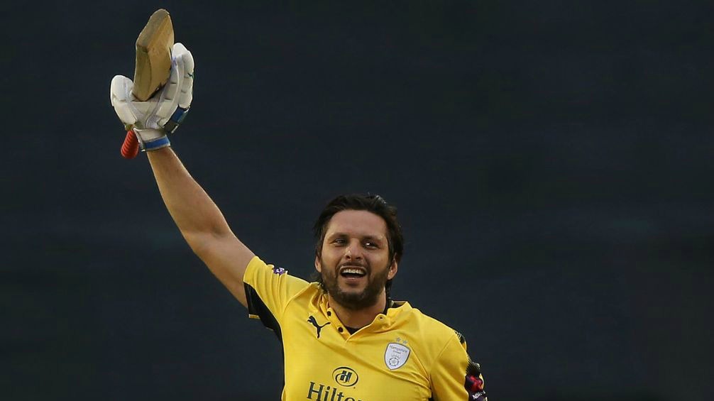 Afridi Maiden T-20 Hundred