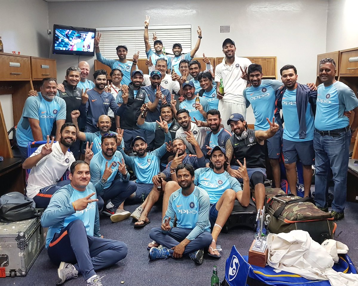 Victorious Indian Team