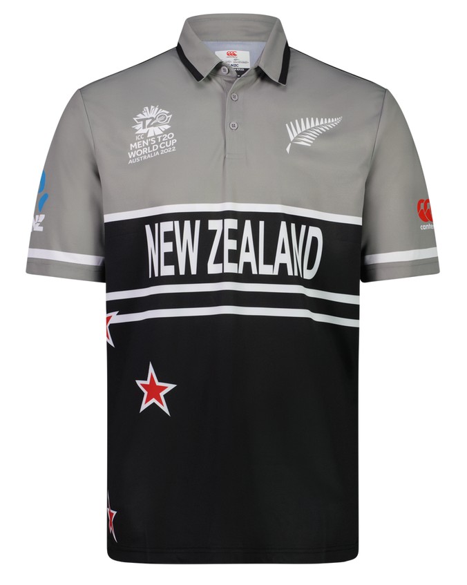 Canterbury Black Caps T20 World Cup Jersey 2022 2023