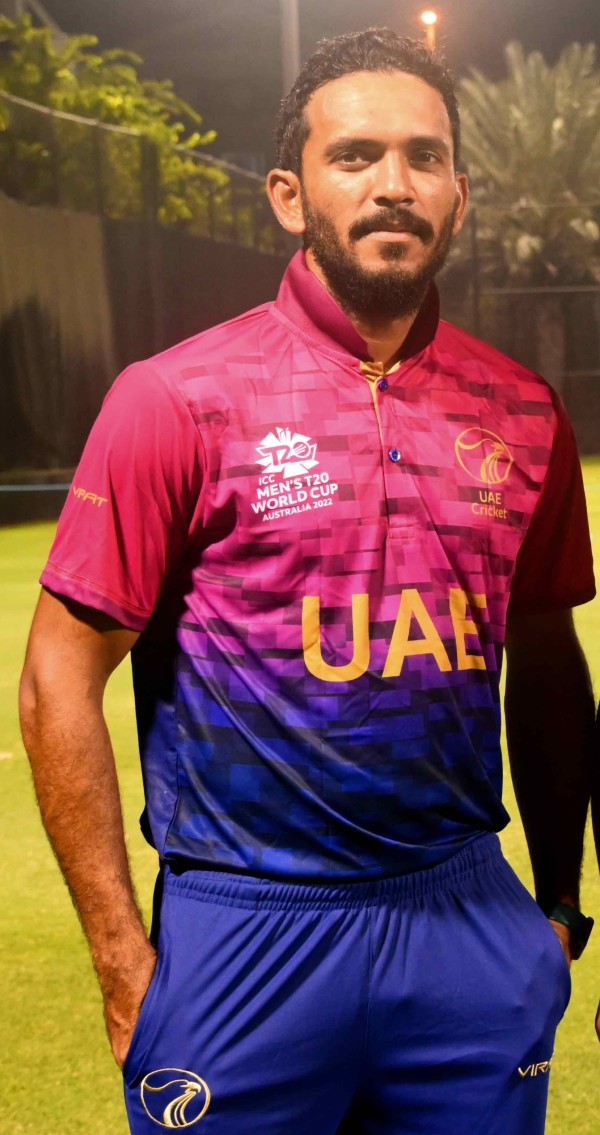 Virat Sports UAE Cricket Shirt 2022 Pink Blue