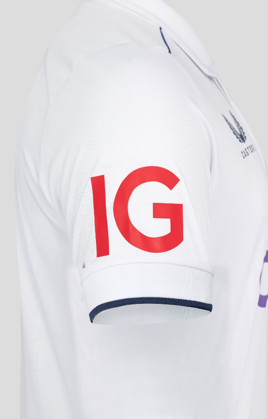 IG Sleeves Sponsor England Ashes Cricket Kit 2023