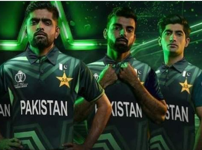 New Pakistan One Day WC Shirt 2023