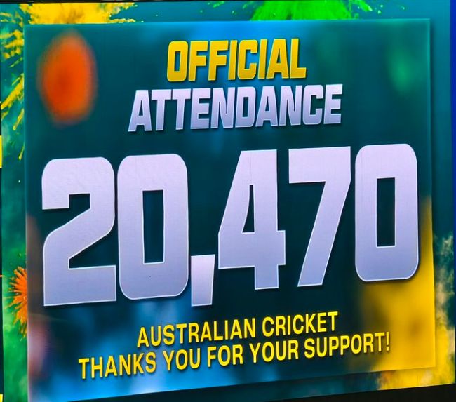 India-vs-Australia-4th-T20I-Attendance-Queensland-Carrara