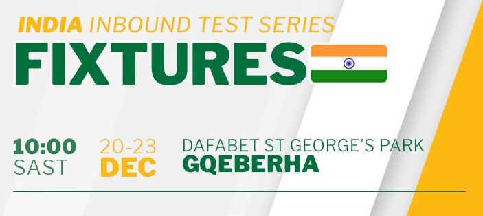 India Women Test vs South Africa Port Elizabeth 2026